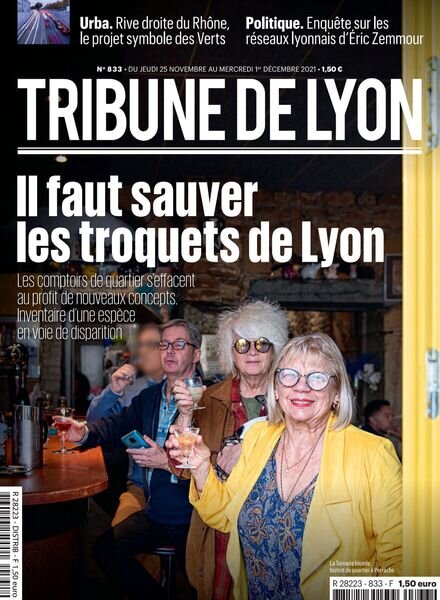 Tribune de Lyon – 25 Novembre 2021 Cover