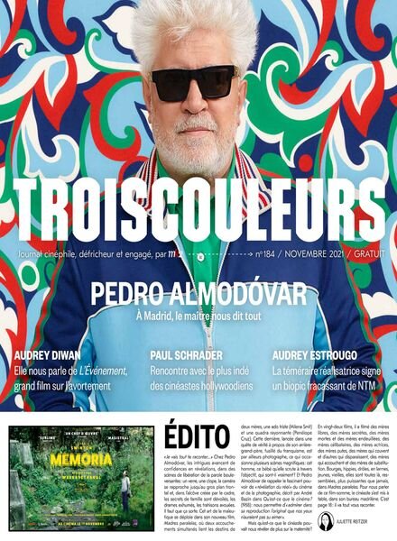 Trois Couleurs – Novembre 2021 Cover
