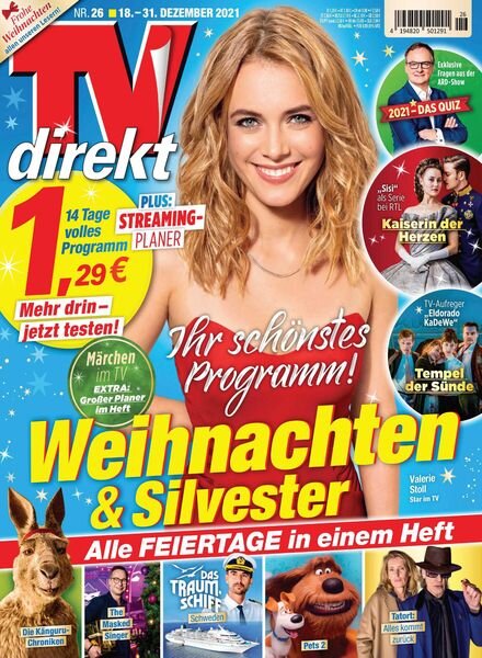TV DIREKT – 08 Dezember 2021 Cover