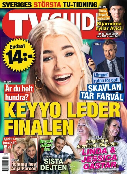 TV-guiden – 02 december 2021 Cover
