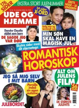 Ude og Hjemme – 21 december 2021