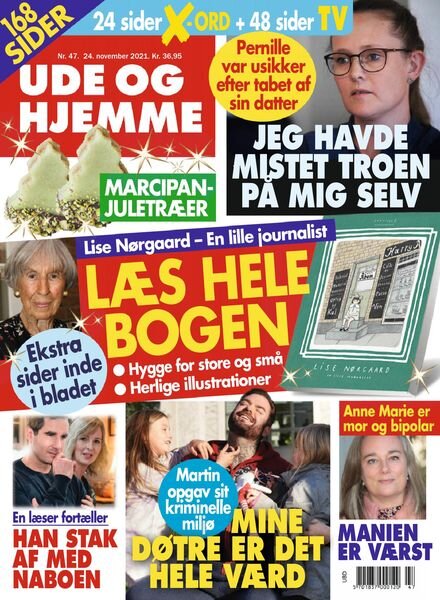 Ude og Hjemme – 24 november 2021 Cover