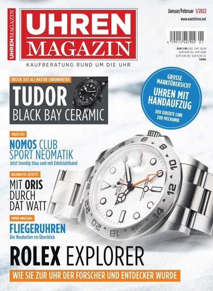 Uhren Magazin – 10 Dezember 2021 Cover