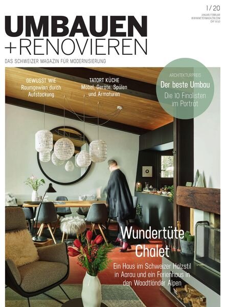 Umbauen + Renovieren – Dezember 2019 Cover
