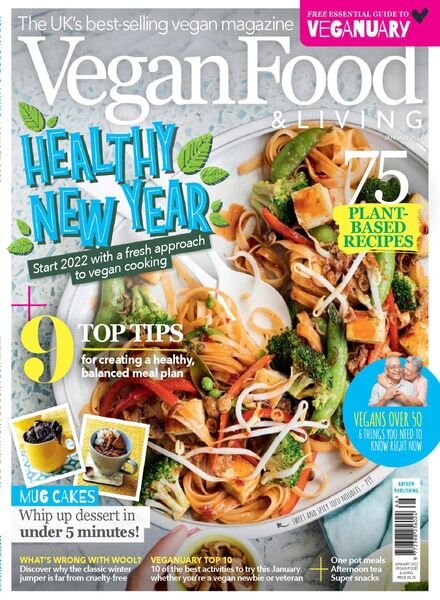 Vegan Food & Living – January 2022 Cover