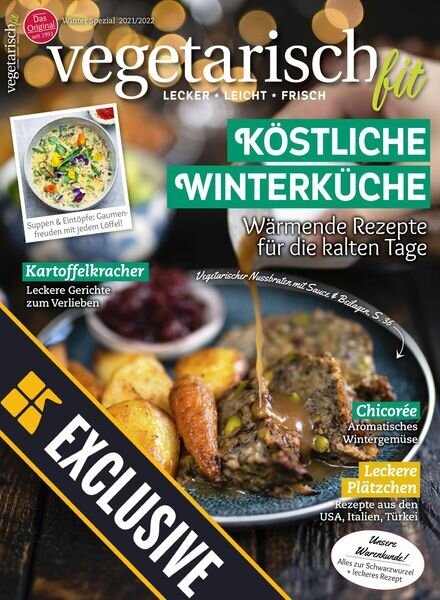 Vegetarisch fit – 05 Dezember 2021 Cover