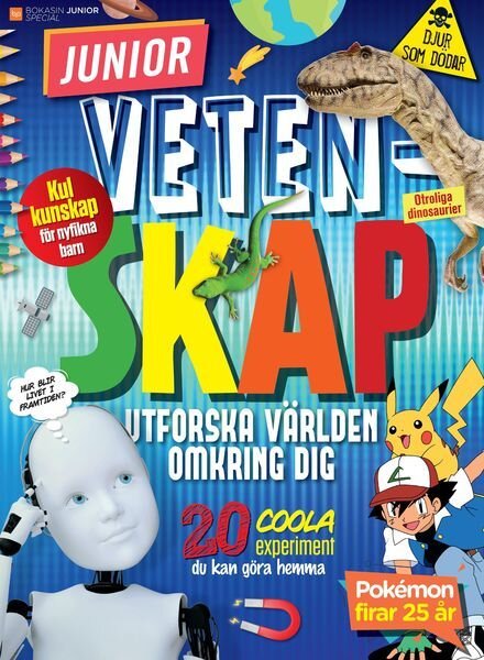 Vetenskap Junior Sverige – 17 december 2021 Cover