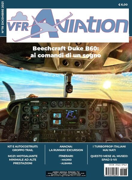 VFR Aviation – DICEMBRE 2021 Cover