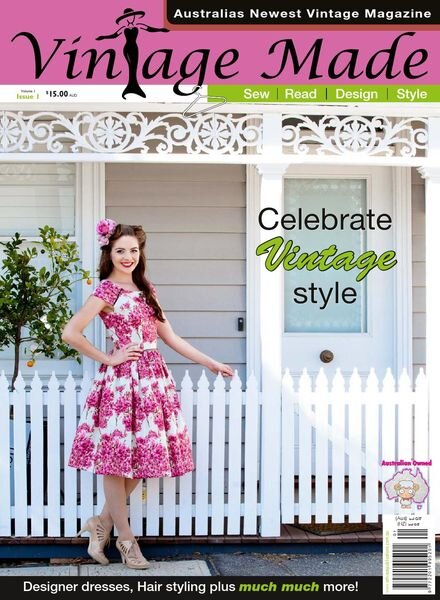Vintage Made – Issue 1 – June 2013 Cover
