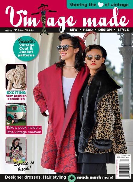 Vintage Made – Issue 5 – June 2015 Cover