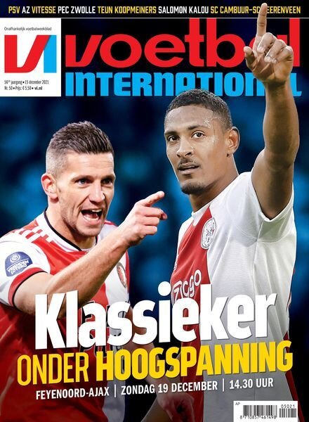 Voetbal International – 15 december 2021 Cover