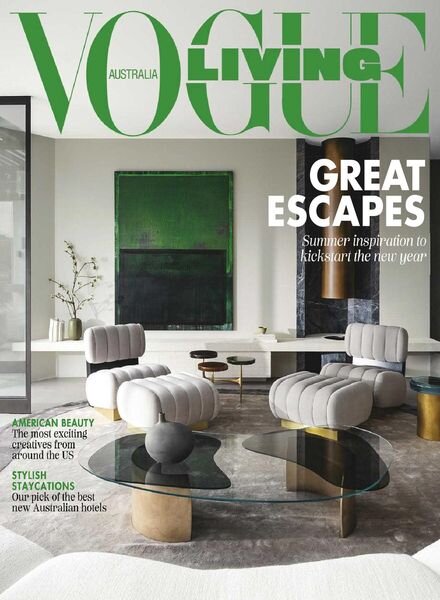 Vogue Living Australia – January-February 2022 Cover