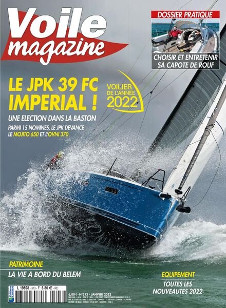 Voile Magazine – janvier 2022 Cover