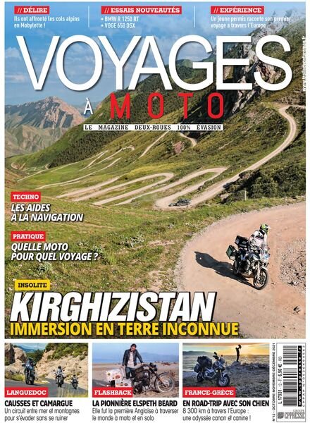 Voyages a Moto – Octobre-Decembre 2021 Cover