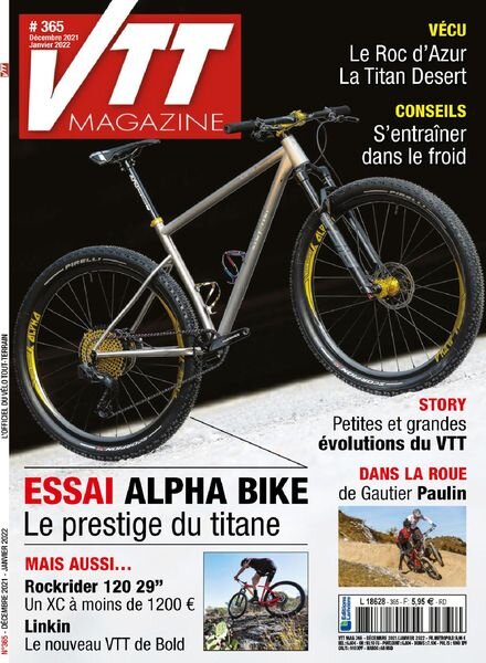 VTT Magazine – janvier 2022 Cover
