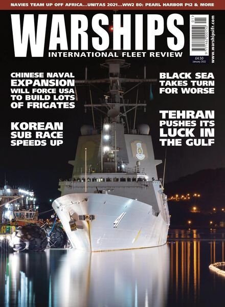Warships International Fleet Review – January 2022 Cover