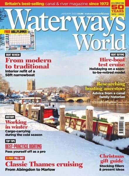 Waterways World – January 2022 Cover