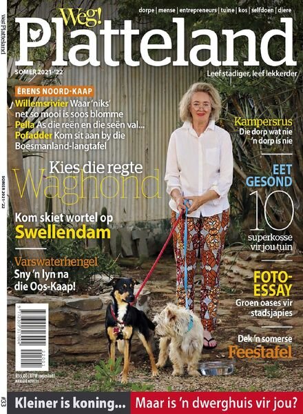 Weg! Platteland – November 2021 Cover