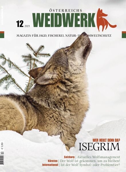 WEIDWERK – 01 Dezember 2021 Cover