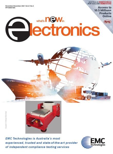 What’s New in Electronics – November-December 2021 Cover