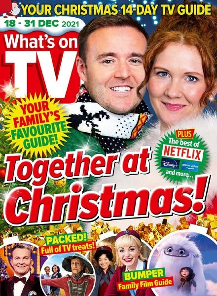 What’s on TV – 18 December 2021 Cover