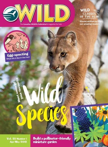 Wild Magazine for Kids – April-May 2018 Cover