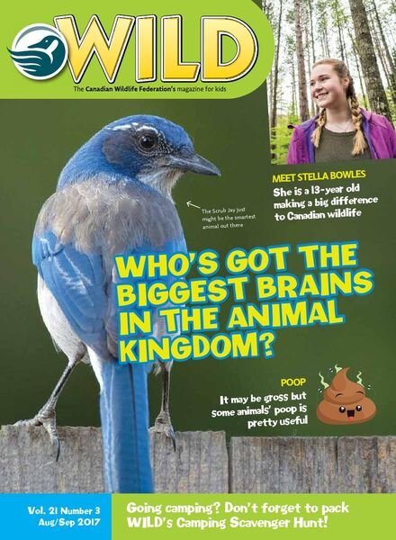 Wild Magazine for Kids – August-September 2017 Cover