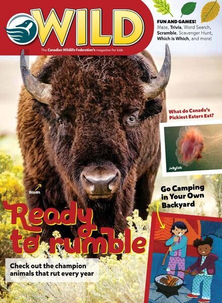 Wild Magazine for Kids – August-September 2018 Cover