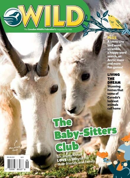 Wild Magazine for Kids – December 2021 – January 2022 Cover
