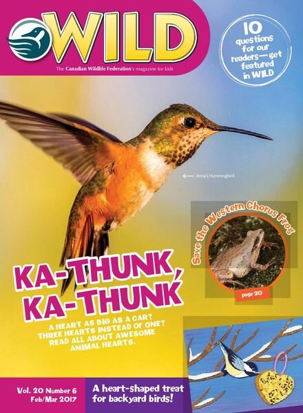 Wild Magazine for Kids – February-March 2017 Cover