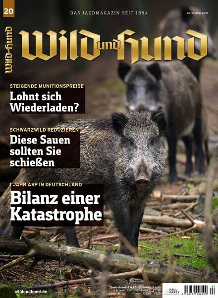 Wild und Hund – 20 Okober 2021 Cover