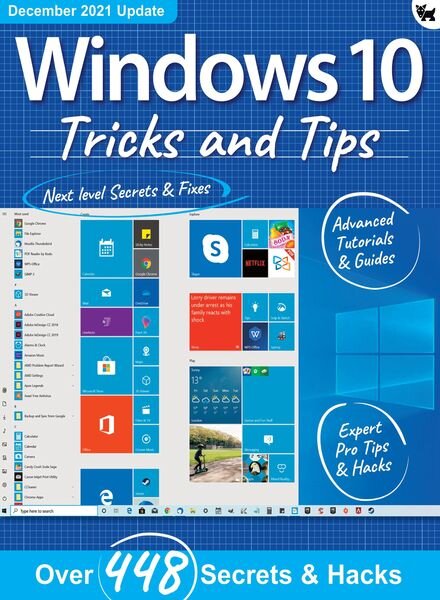 Windows 10 For Beginners – December 2021 Cover