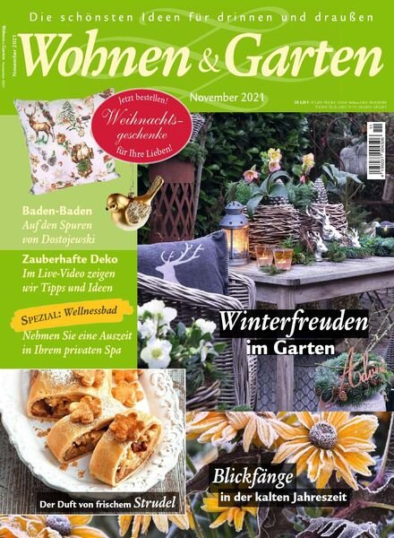 Wohnen & Garten – November 2021 Cover