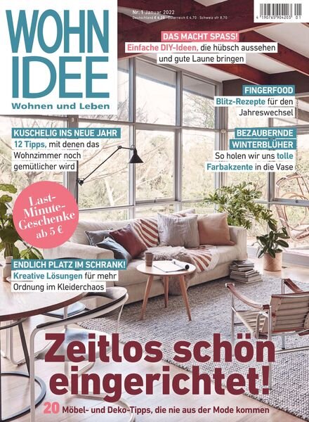 WOHNIDEE – 08 Dezember 2021 Cover