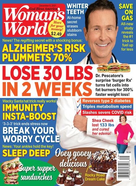 Woman’s World USA – December 06, 2021 Cover