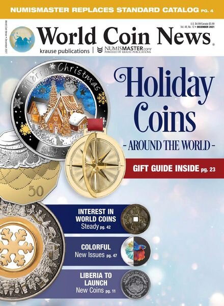 World Coin News – December 2021 Cover