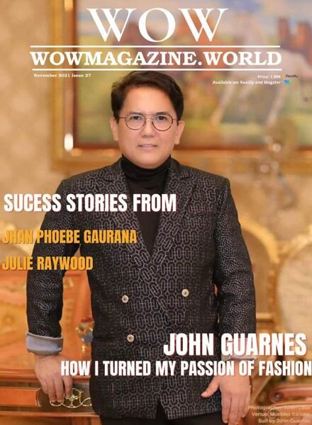 Wow Magazine – December 2021 Cover