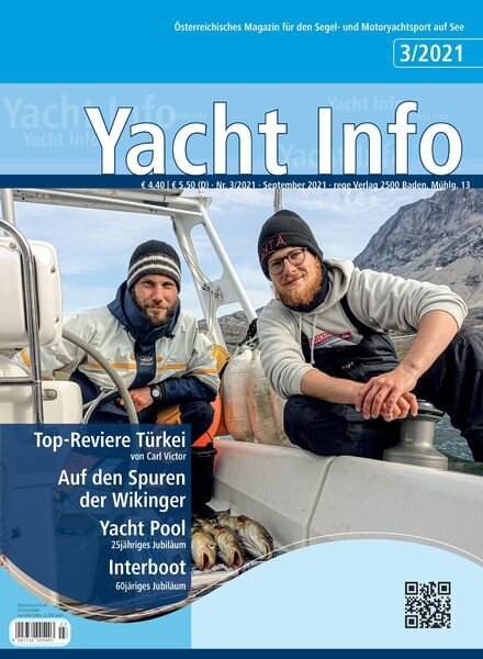 Yacht Info – August 2021 Cover
