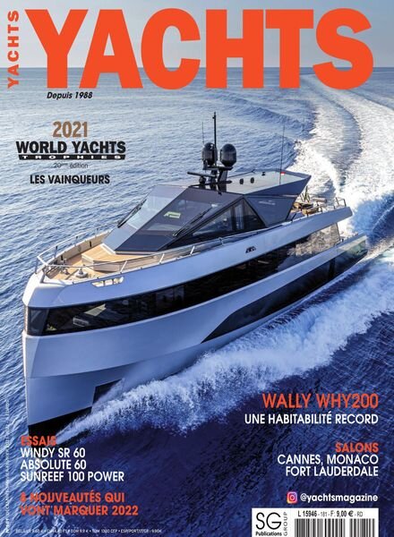 Yachts France – Decembre 2021 – Fevrier 2022 Cover