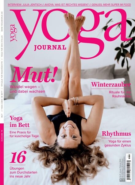 Yoga Journal DE – Dezember 2021 Cover
