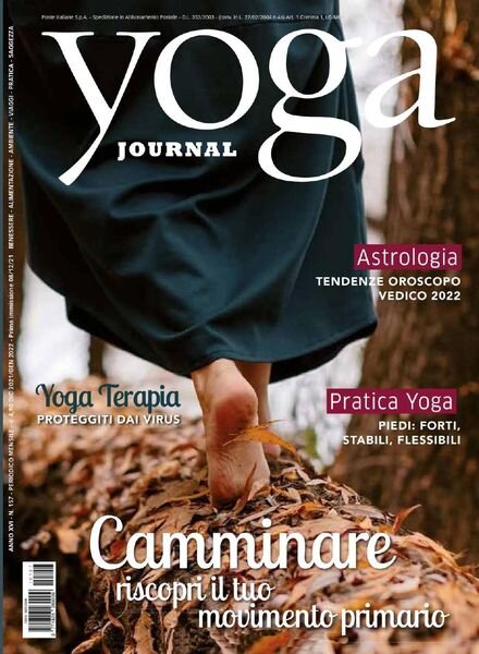 Yoga Journal Italia – Dicembre 2021 – Gennaio 2022 Cover