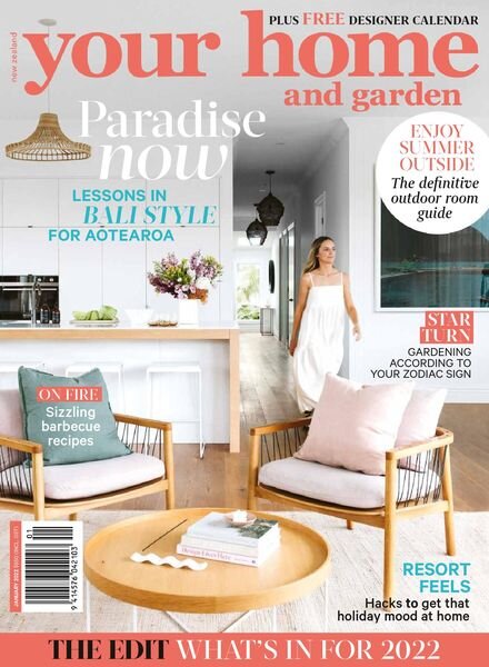 Your Home and Garden – January 2022 Cover