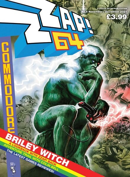 ZZAP! 64 Magazine – December 2021 Cover