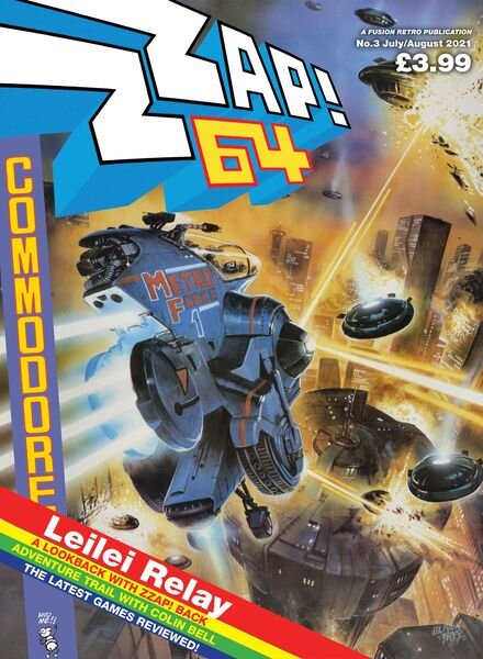 ZZAP! 64 Magazine – July 2021 Cover