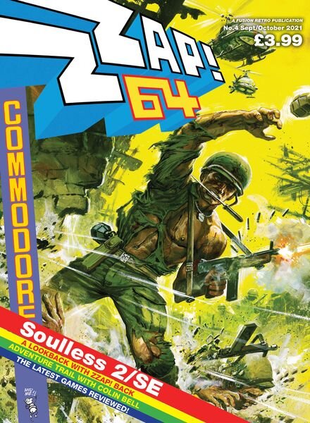 ZZAP! 64 Magazine – September 2021 Cover