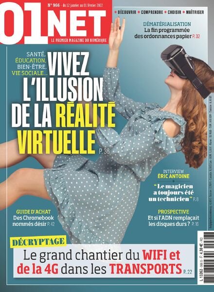 01net – 12 janvier 2022 Cover