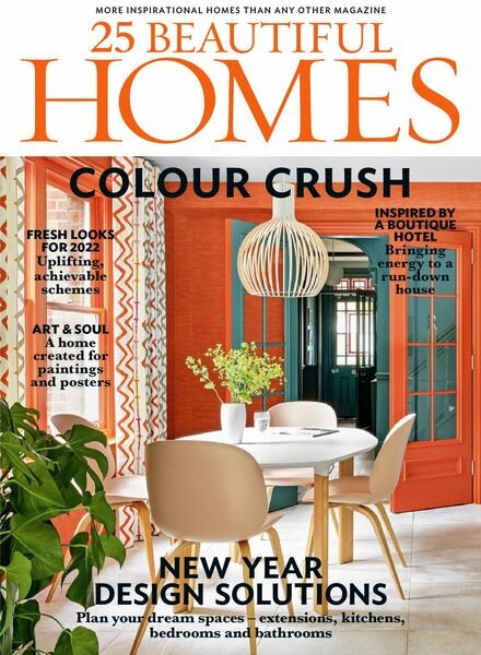 25 Beautiful Homes – February 2022 Cover