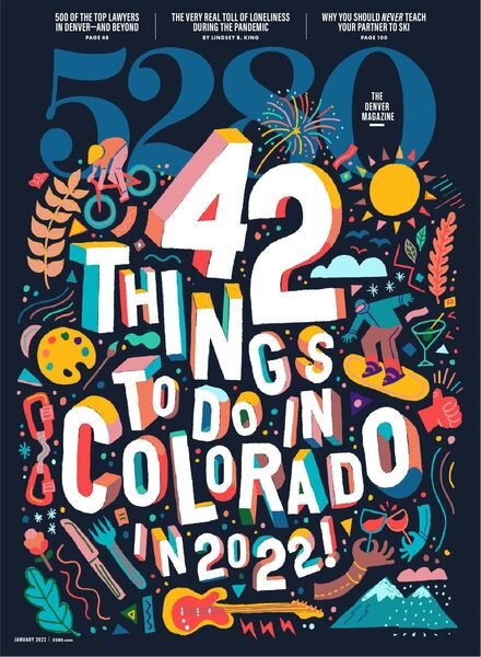 5280 Magazine – January 2022 Cover