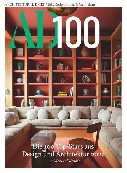 AD Architectural Digest Germany – Januar 2022 Cover