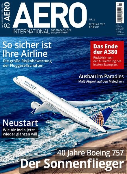 Aero International – Februar 2022 Cover